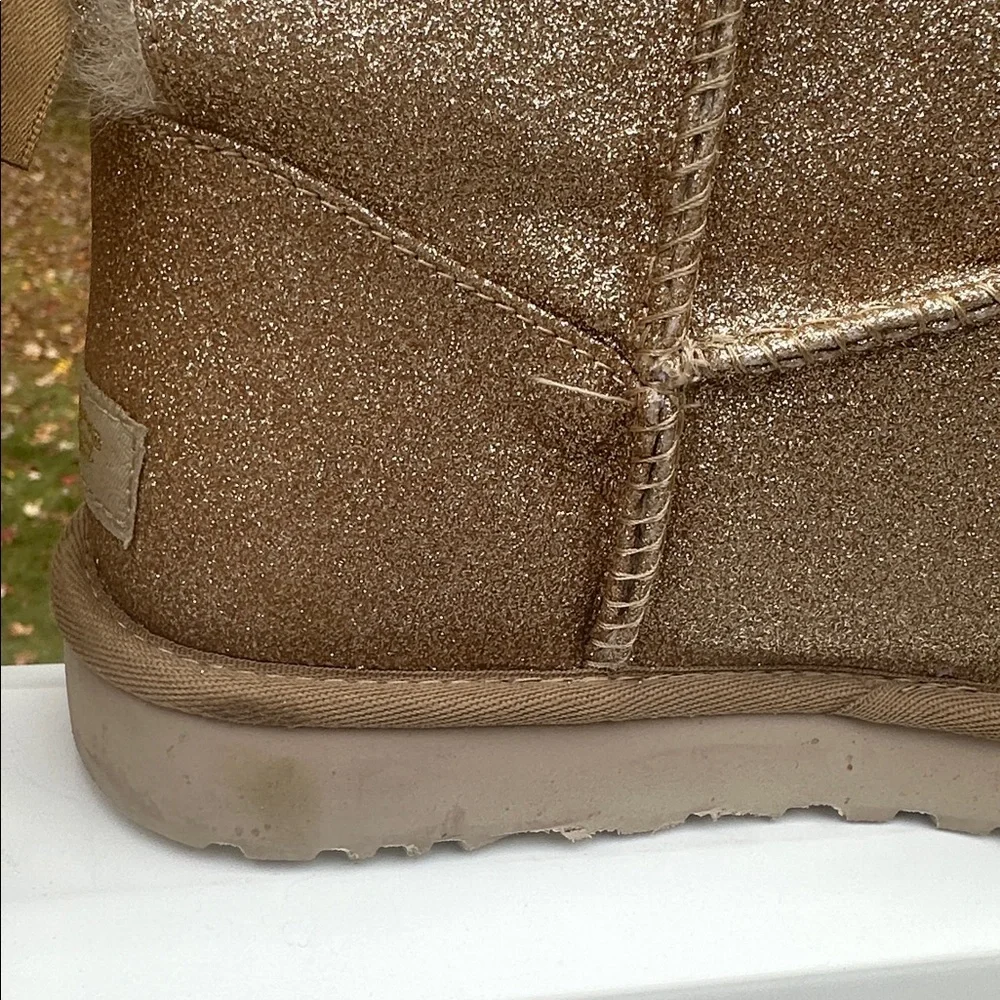 UGG Mini Bailey Bow Sparkle Boot